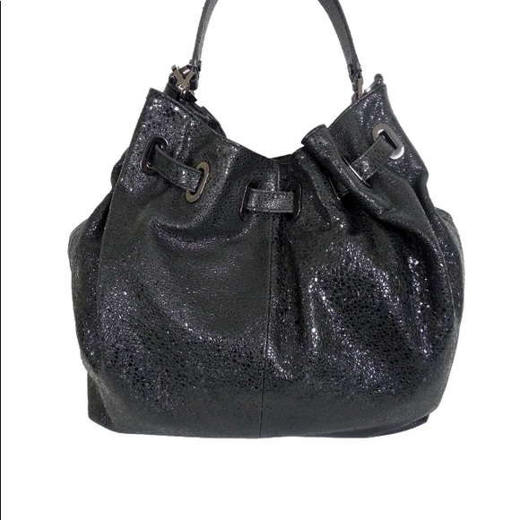 Tory Burch Natalya Genuine Leather Embossed Shoulder Bag12 x 11 x 4 - Picture 4 of 11